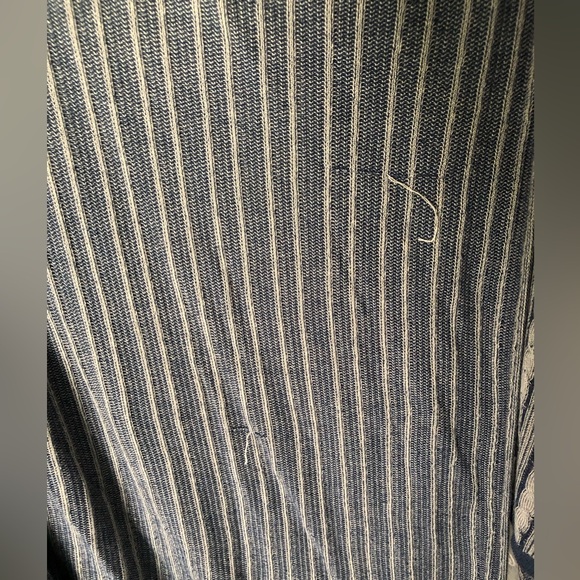 Chico’s wrap Striped sweater knit cardigan poncho size 0 (S) - Picture 8 of 8